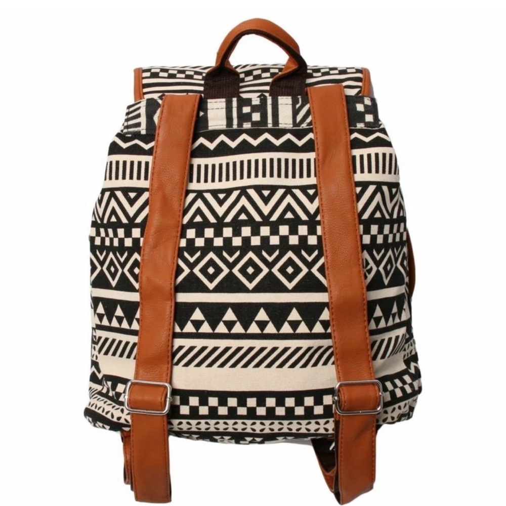 🆕 Tribal Print Ortega Backpack Outdoor Natural Southwest Aztec Style Adult Bag - Picture 2 of 3
